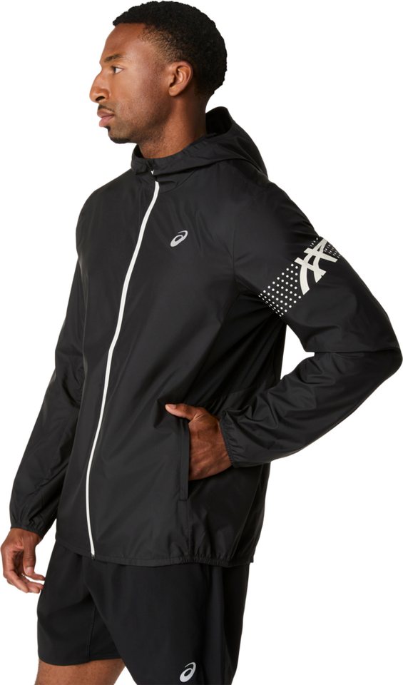 Asics Laufjacke ICON JACKET Wasserabweisend, Atmungsaktiv, Reflektierend Bild 5