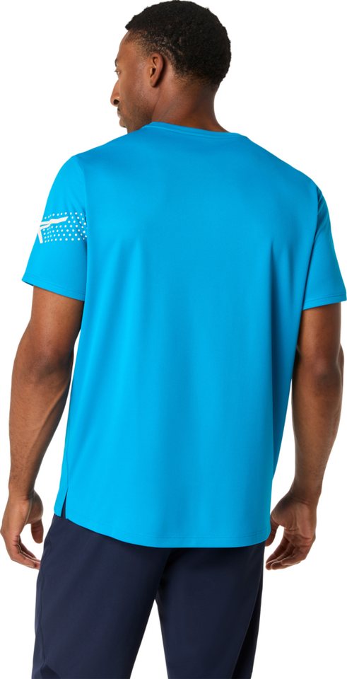 Asics Laufshirt ICON SS TOP Schnelltrocknend, Atmungsaktiv, Reflektierend Bild 2