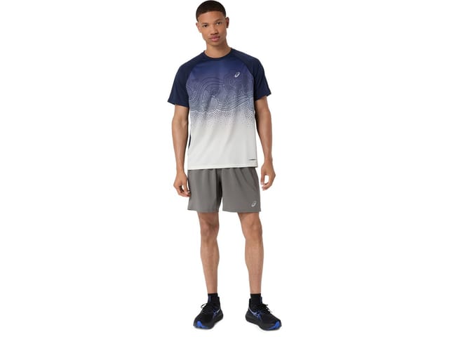 Asics Laufshirt ROAD FADE SS TOP ACTIBREEZE™ Technologie, Atmungsaktiv, Reflektierend