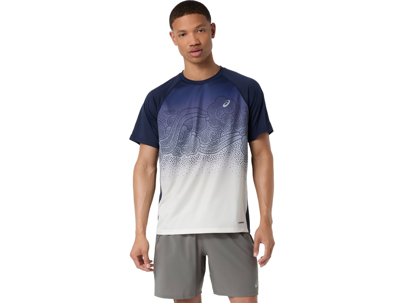 Asics Laufshirt ROAD FADE SS TOP ACTIBREEZE™ Technologie, Atmungsaktiv, Reflektierend Bild 2