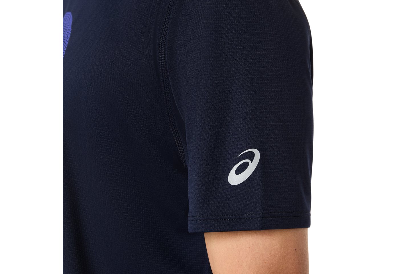 Asics Laufshirt FUJITRAIL LOGO SS TOP Schnelltrocknend, Reflektierend, Leicht