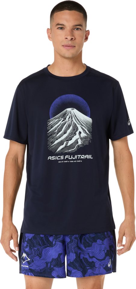 Asics Laufshirt FUJITRAIL LOGO SS TOP Schnelltrocknend, Reflektierend, Leicht Bild 3