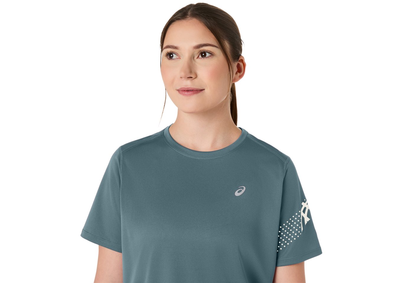 Asics Laufshirt ICON SS TOP Schnelltrocknend, Reflektierend, Leicht