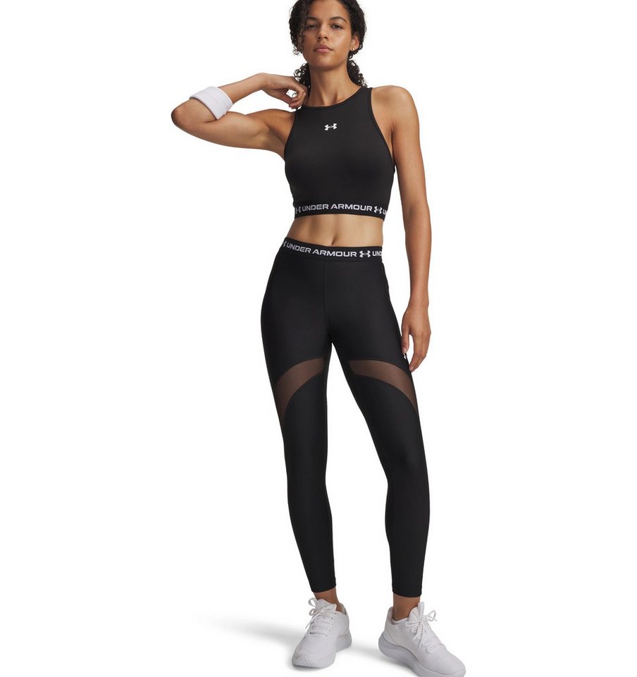 Under Armour® Trainingstights HEATGEAR MESH LEGGING sportlicher Stil, für Fitness und Sportmode Bild 5