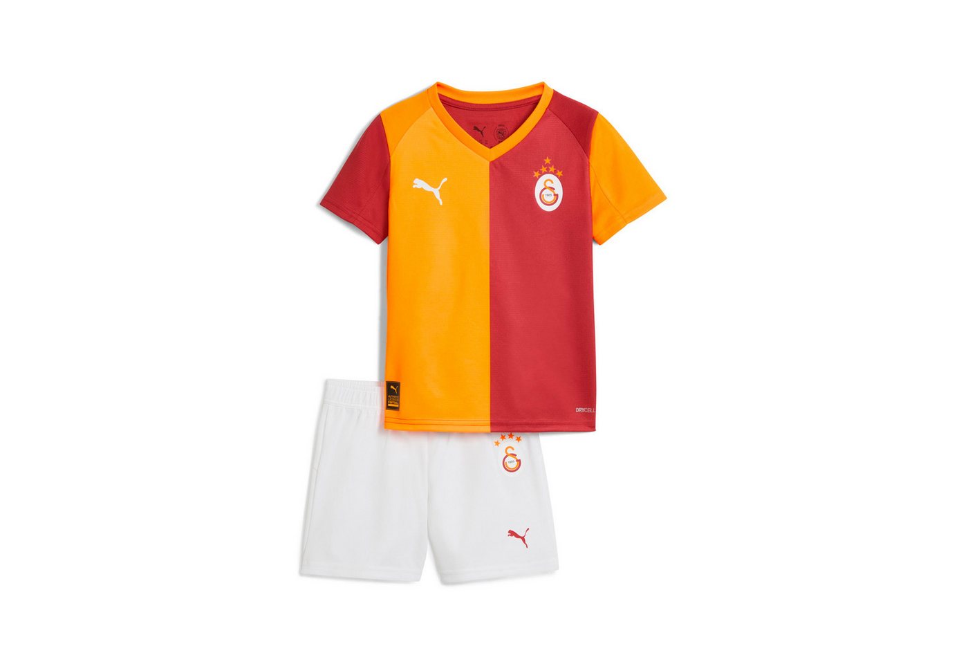 PUMA Trainingsanzug GSK HOME MINIKIT W/O SOCKS W/O SPONSOR WITH STAR, für Kinder, Regular Fit, ohne Kapuze