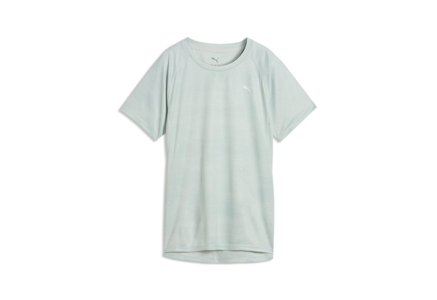PUMA Laufshirt W RUN VELOCITY AOP TEE T-Shirt, mit Rundhalsausschnitt, mit jamaikanischem Aufdruck Bild 2