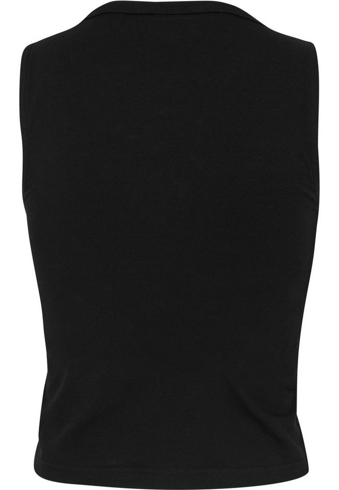 URBAN CLASSICS Yoga & Relax Shirt Urban Classics Damen Ladies Lace Up Cropped Top (1-tlg) Bild 5