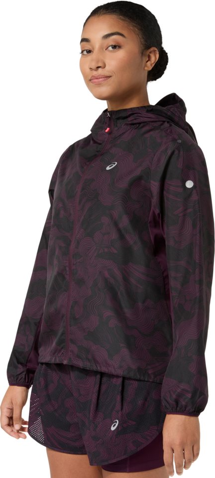 Asics Laufjacke FUJITRAIL PACKABLE JACKET Reflektierend, Bewegungsfreundlich, Leicht