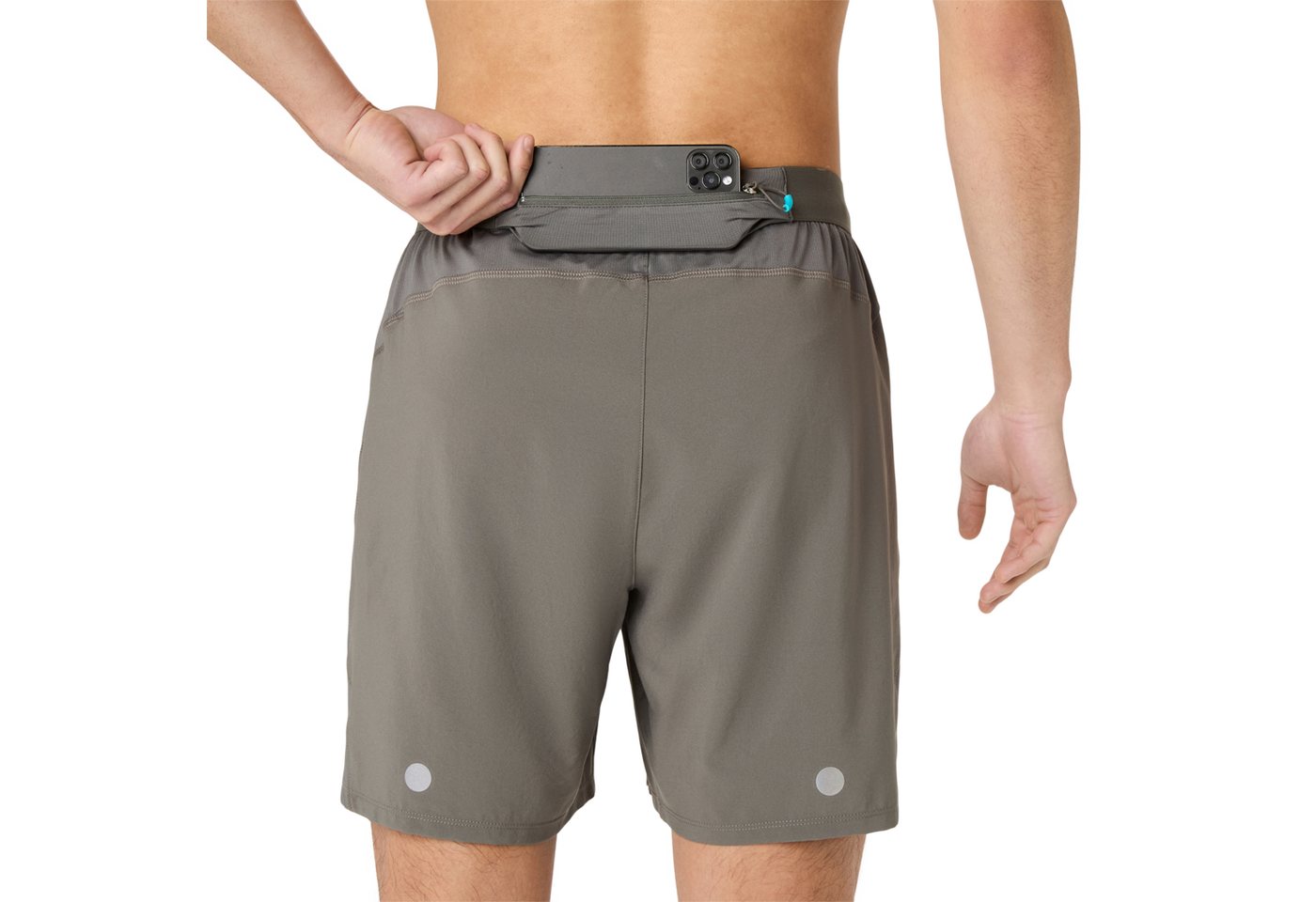 Asics Laufshorts ROAD 2-N-1 7IN SHORT ACTIBREEZE™ Technologie, Schnelltrocknend, Atmungsaktiv Bild 2