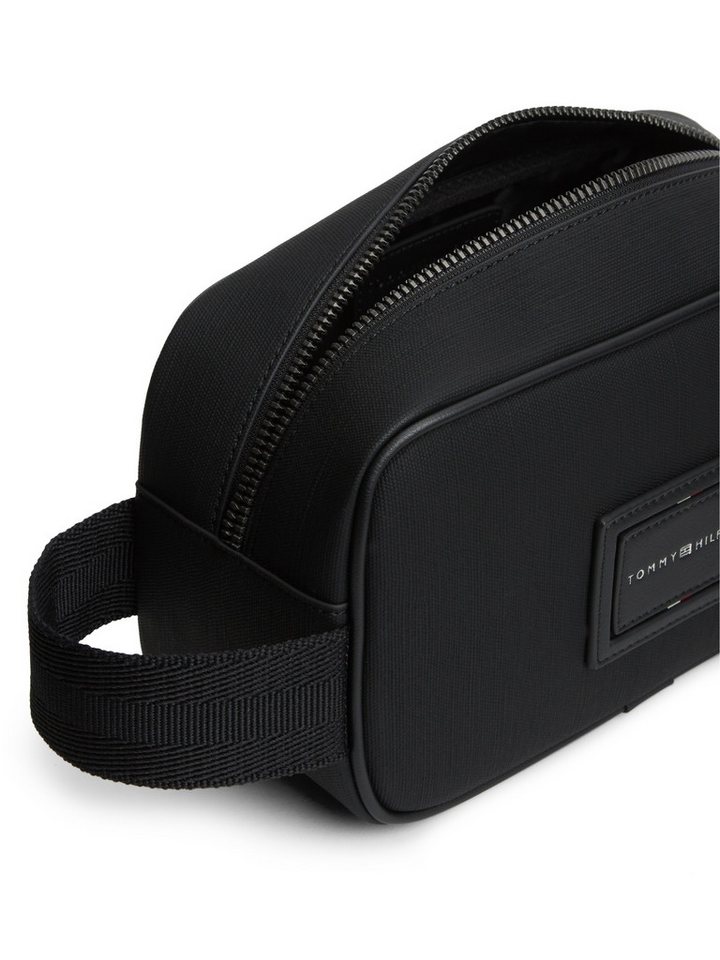 Tommy Hilfiger Kulturbeutel TH FOUNDATION WASHBAG, Unisex Kulturbeutel, Minibag, Waschbeutel mit Logoschriftzug Bild 2