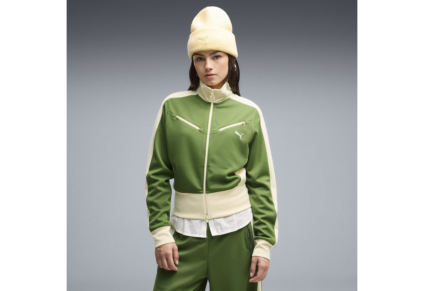 PUMA Trainingsjacke T7 Retro Trainingsjacke Damen