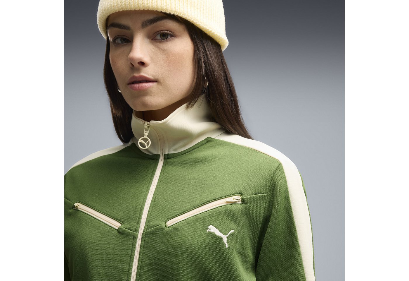 PUMA Trainingsjacke T7 Retro Trainingsjacke Damen Bild 3