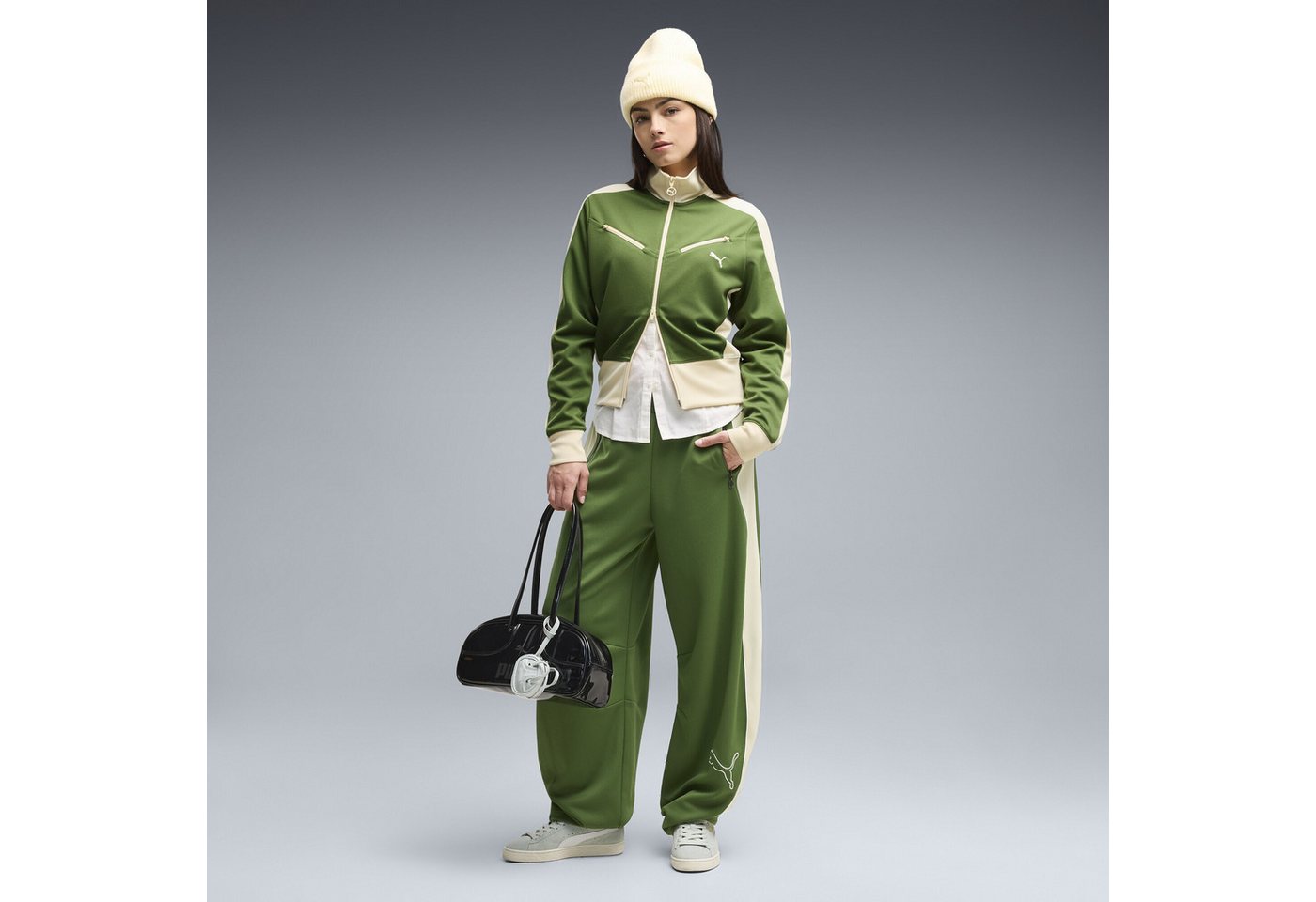PUMA Trainingsjacke T7 Retro Trainingsjacke Damen Bild 5