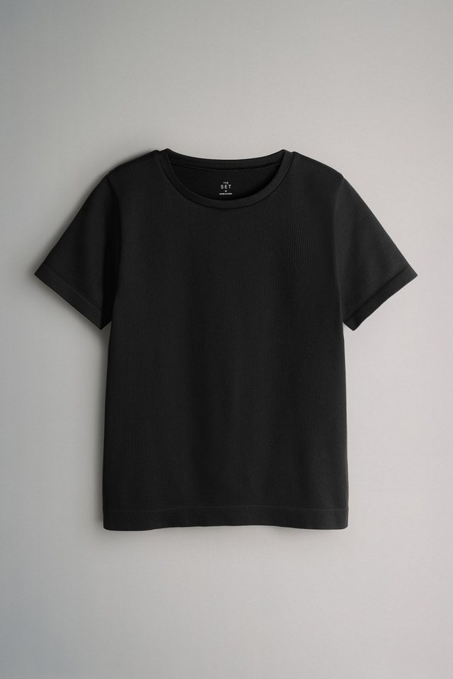 The Set Trainingsshirt The Set gerippte Active Sports T-Shirts, 3er-Pack (3-tlg) Bild 5