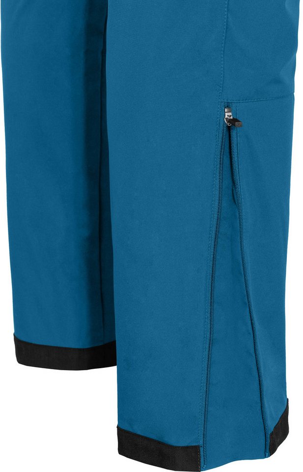 Bergson Outdoorhose KALLE COMFORT Herren Softshellhose, winddicht, strapazierfähig, Kurzgrößen, Saphir