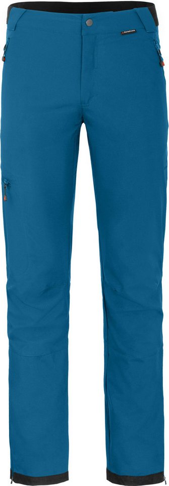 Bergson Outdoorhose KALLE COMFORT Herren Softshellhose, winddicht, strapazierfähig, Kurzgrößen, Saphir Bild 3