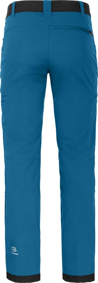 Bergson Outdoorhose KALLE COMFORT Herren Softshellhose, winddicht, strapazierfähig, Kurzgrößen, Saphir Bild 4