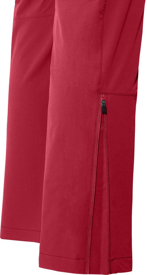 Bergson Outdoorhose ARRESÖ COMFORT (slim) Herren Wanderhose, leicht, strapazierfähig, Langgrößen, rot