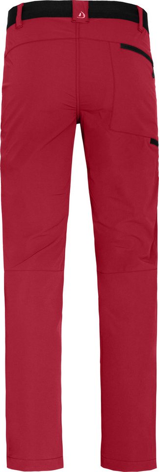 Bergson Outdoorhose ARRESÖ COMFORT (slim) Herren Wanderhose, leicht, strapazierfähig, Langgrößen, rot Bild 2