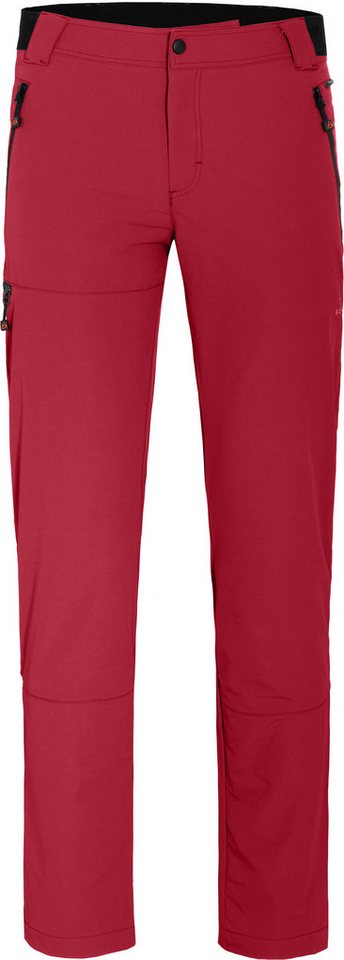 Bergson Outdoorhose ARRESÖ COMFORT (slim) Herren Wanderhose, leicht, strapazierfähig, Langgrößen, rot Bild 5