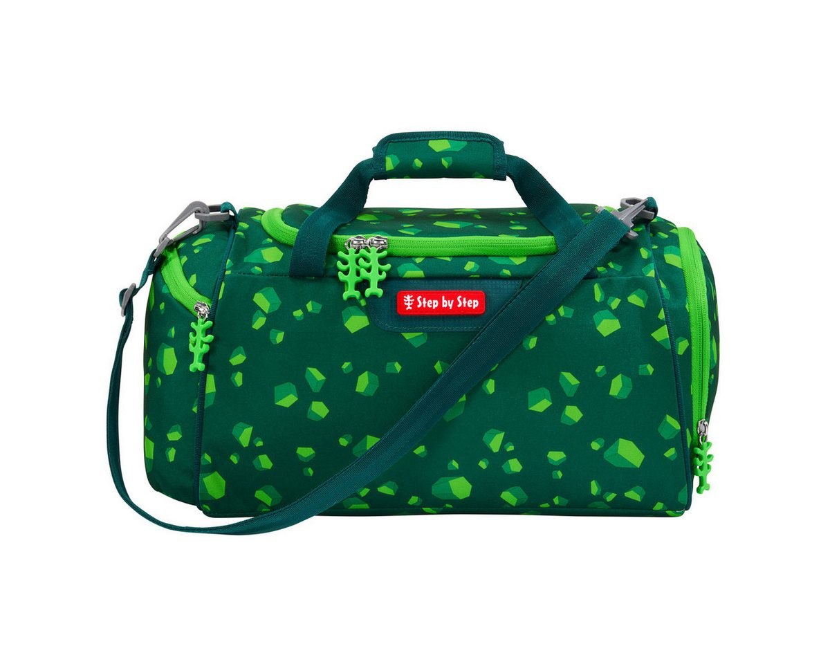 Step by Step Schulranzen Sporttasche Dino Targo (1 Stück), Sportbeutel, Turnbeutel, Nassfach, 13 Liter