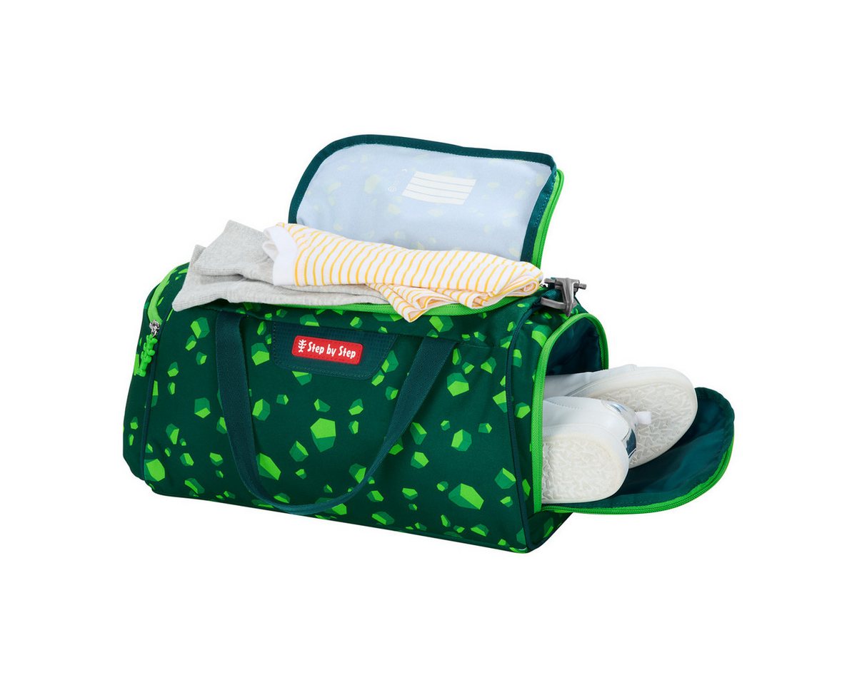 Step by Step Schulranzen Sporttasche Dino Targo (1 Stück), Sportbeutel, Turnbeutel, Nassfach, 13 Liter Bild 2