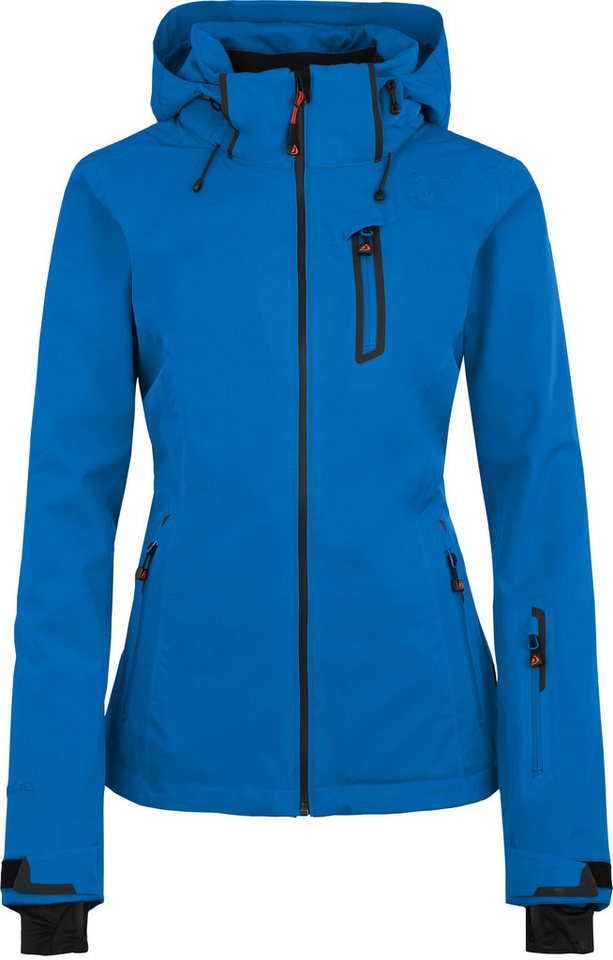 Bergson Skijacke NICE light Damen Skijacke & Outdoorjacke, gefüttert, 20000 mm Wassersäule, Kurzg Bild 4