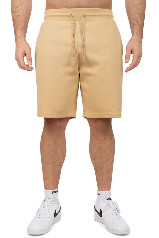 Reichstadt Trainingsshorts Herren Regular Fit Kurze Sport Hose S-23RS036 mit Stitching am Hosenbein Bild 3