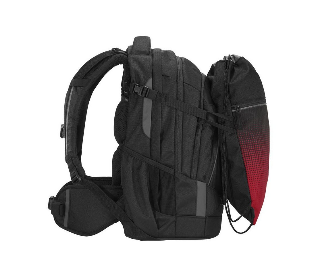 coocazoo Schulrucksack Blazing Fire, Sporttasche, Turbeutel Geldbörse (3-tlg) Bild 2