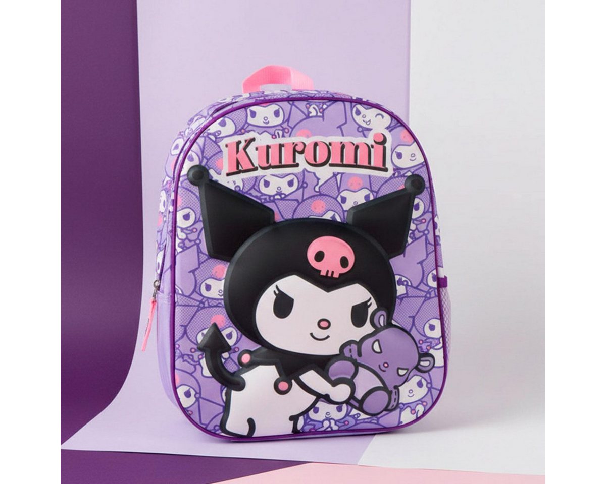 SANRIO Kinderrucksack Kuromi Schultasche für Kleinkinder leichter Rucksack Bild 3