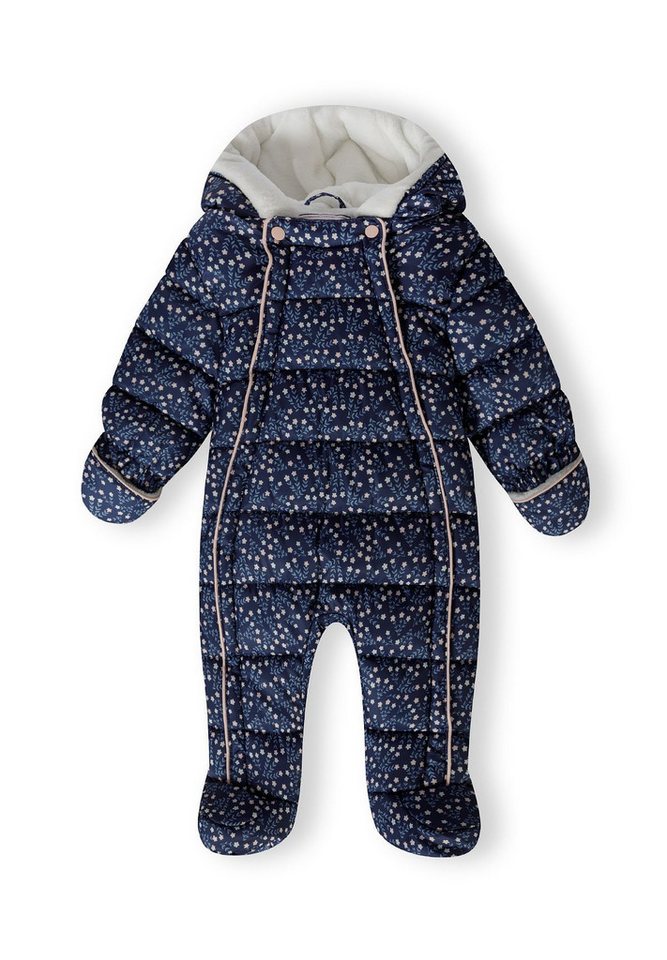 MINOTI Schneeoverall Gefütterter Overall mit Reißverschlüssen (0-24m) Bild 5