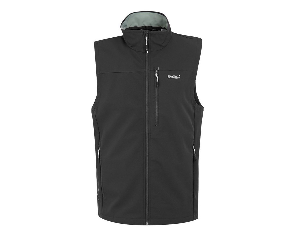Regatta Softshellweste Arana B/W Herren Funktionsweste, Übergangsweste, Stretchweste, Hybridweste, Outdoor