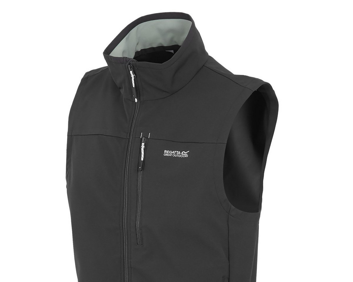 Regatta Softshellweste Arana B/W Herren Funktionsweste, Übergangsweste, Stretchweste, Hybridweste, Outdoor Bild 2