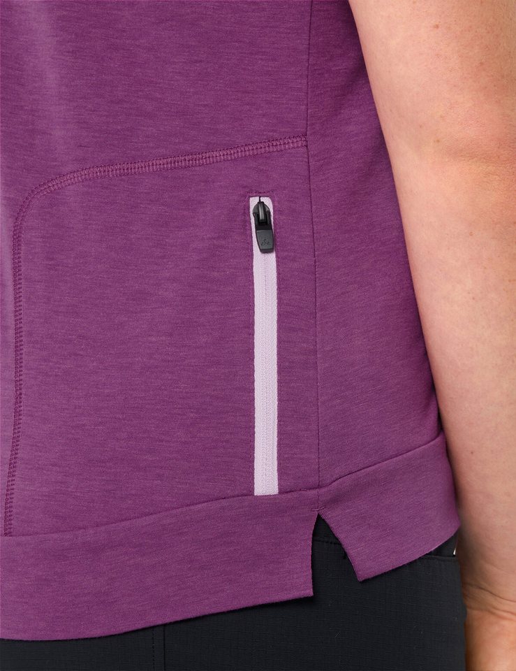 VAUDE Radtrikot Wo Altissimo Q-Zip Shirt MAGENTA Bild 3