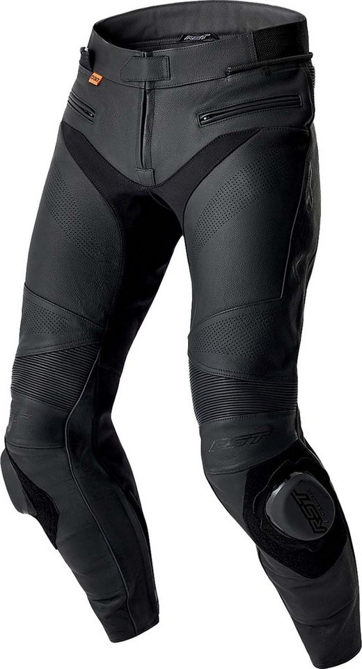 RST Motorradhose S1 D3O perforierte Motorrad Lederhose Verbindungsreißverschluss,Hüftprotektoren enthalten,Knieprotektor Bild 3