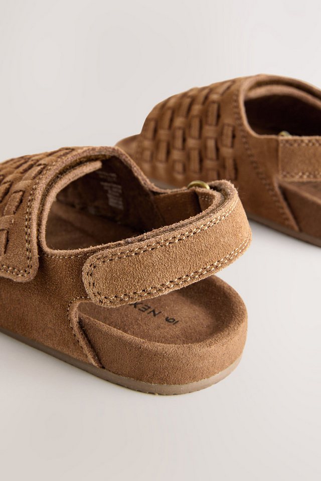 Next Slider-Sandalen mit Klettverschluss Badepantolette