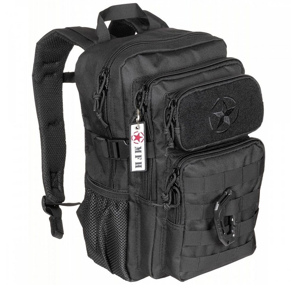 MFH Rucksack US Rucksack, Assault, Youngster, schwarz