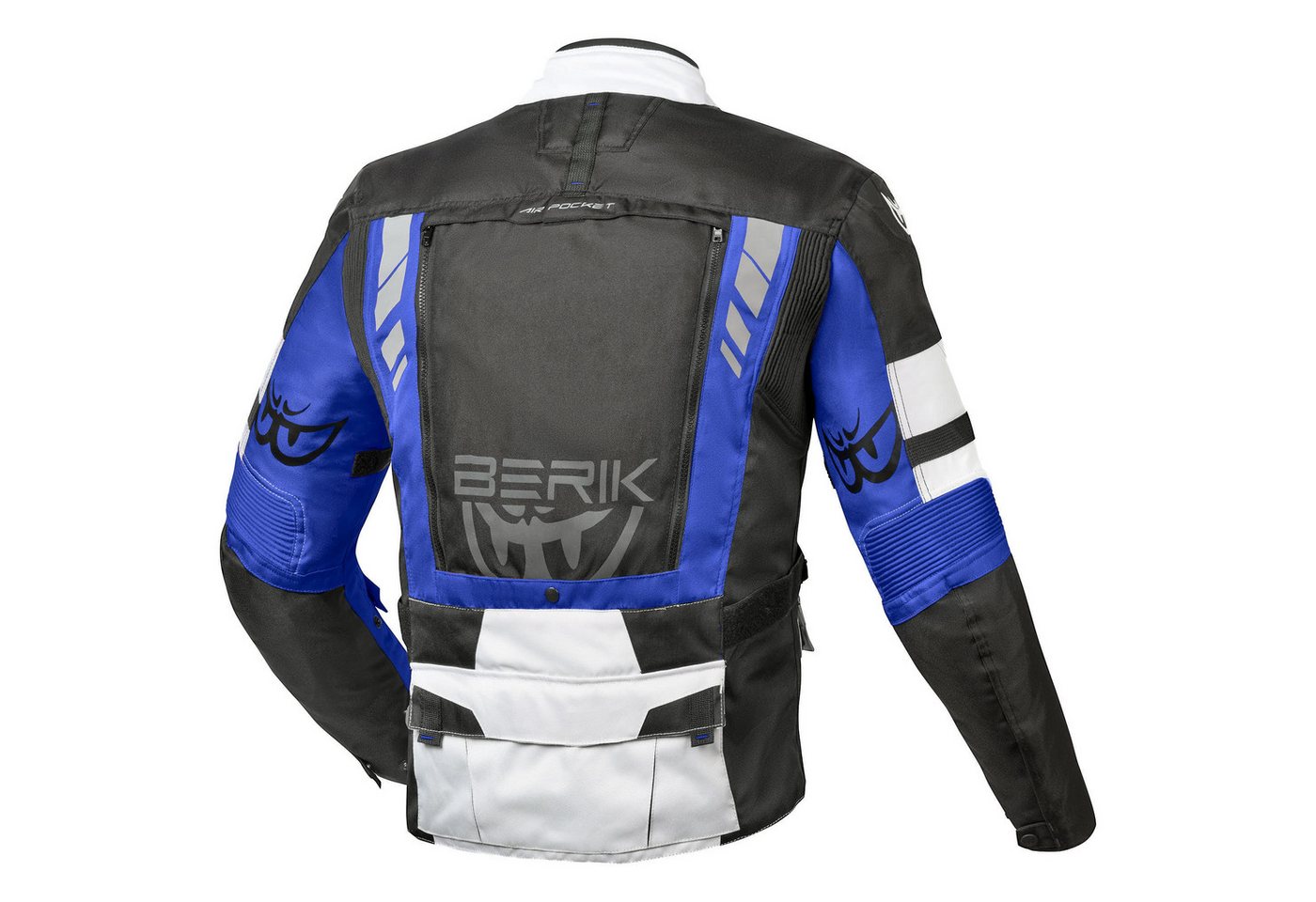 Berik Motorradjacke Ferpho wasserdichte Motorrad Textiljacke Verbindungsreißverschluss,Ellenbogenprotektoren enthalten,herausn Bild 2