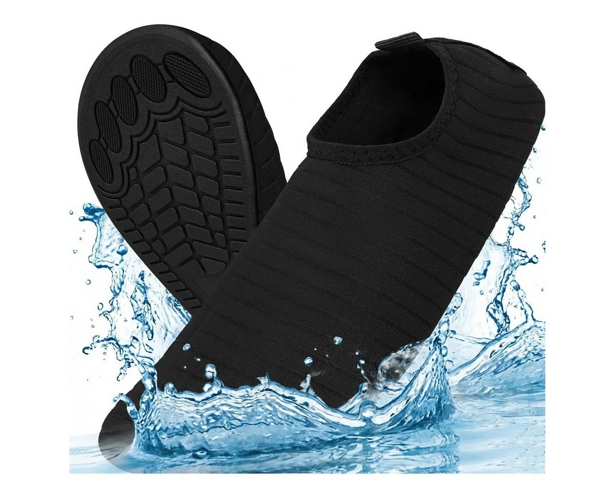 Wisam Wasserschuhe schwarz- Größe 39 Trizand Wasserschuh