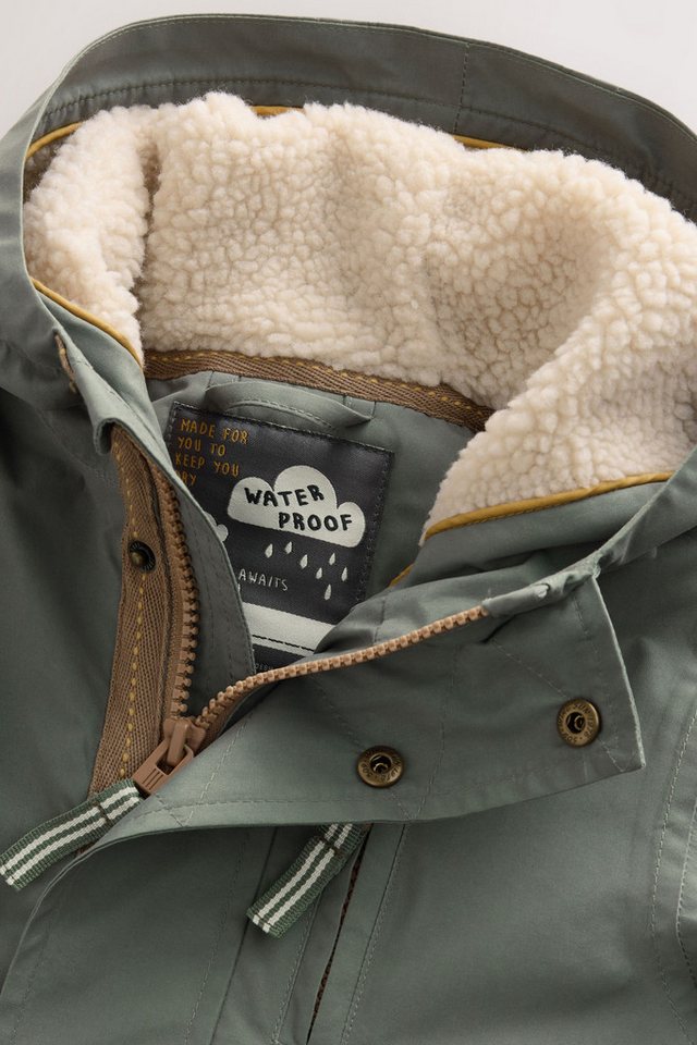 Next Funktionsmantel Wasserdichter Parka mit Borgfutter (1-tlg)