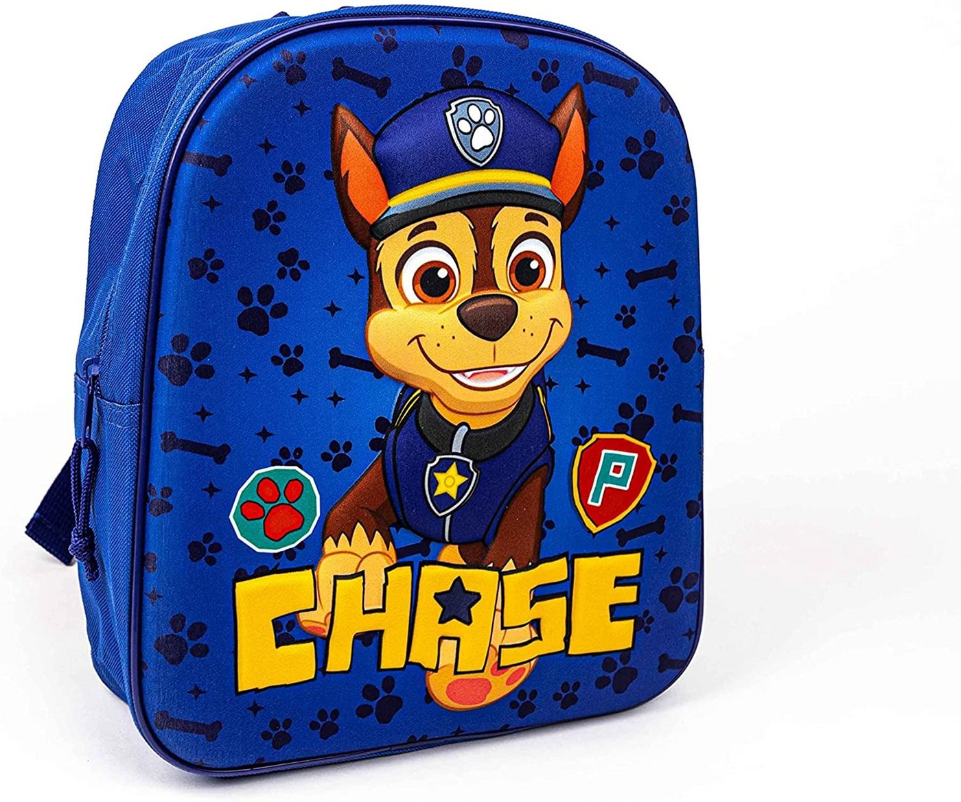 PAW PATROL Kinderrucksack PAW PATROL Kinderrucksack 3D Jungen und Mädchen für Kita Schule blau und pink Bild 3