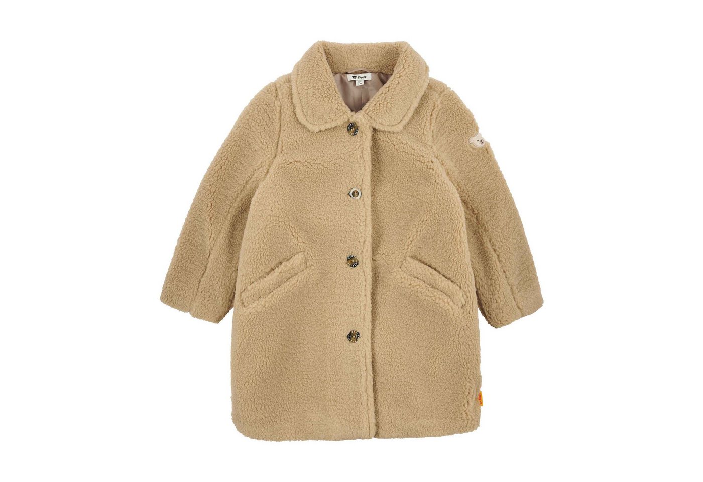 Steiff Outdoorjacke Mantel Woof & Fluff, gefüttert