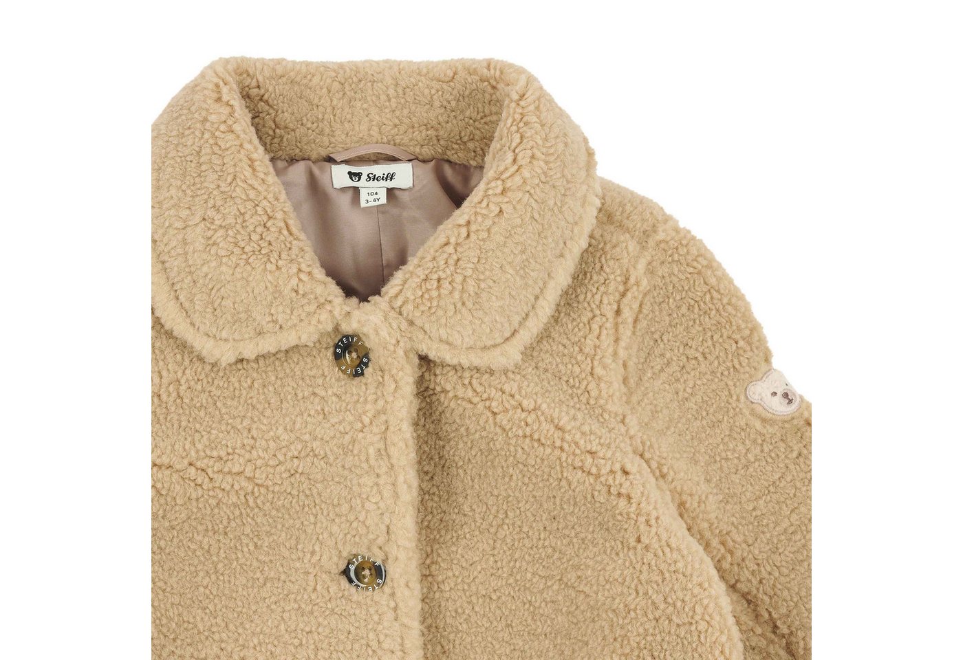 Steiff Outdoorjacke Mantel Woof & Fluff, gefüttert Bild 3