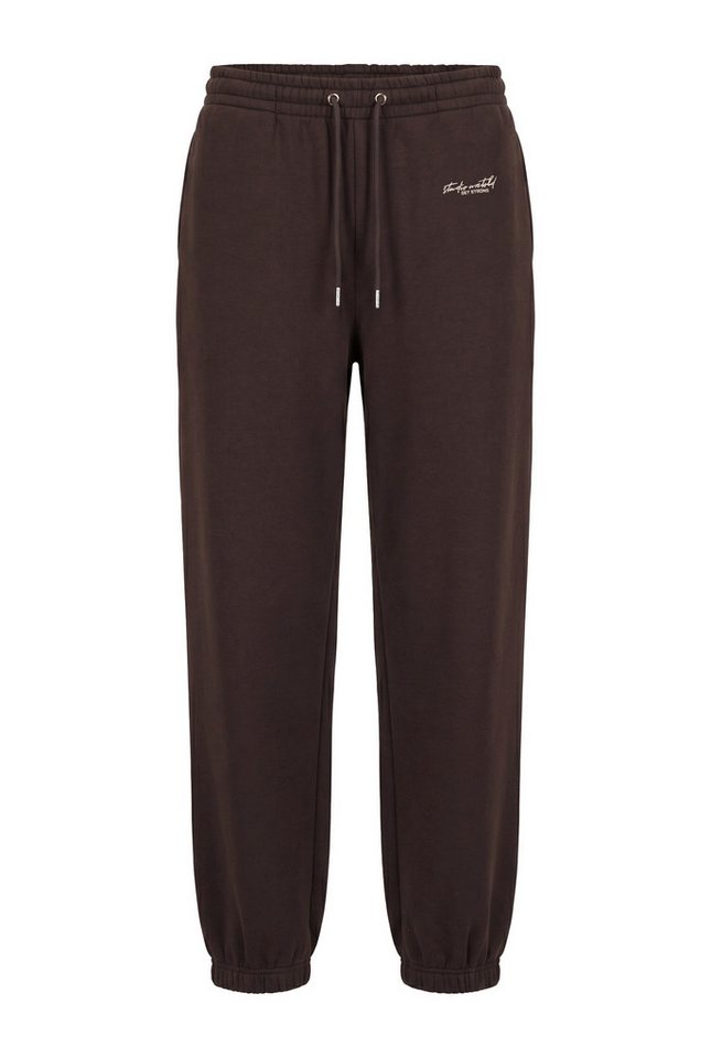Studio Untold Funktionshose Jogginghose Wide Legs Sweat Elastikbund Bild 3