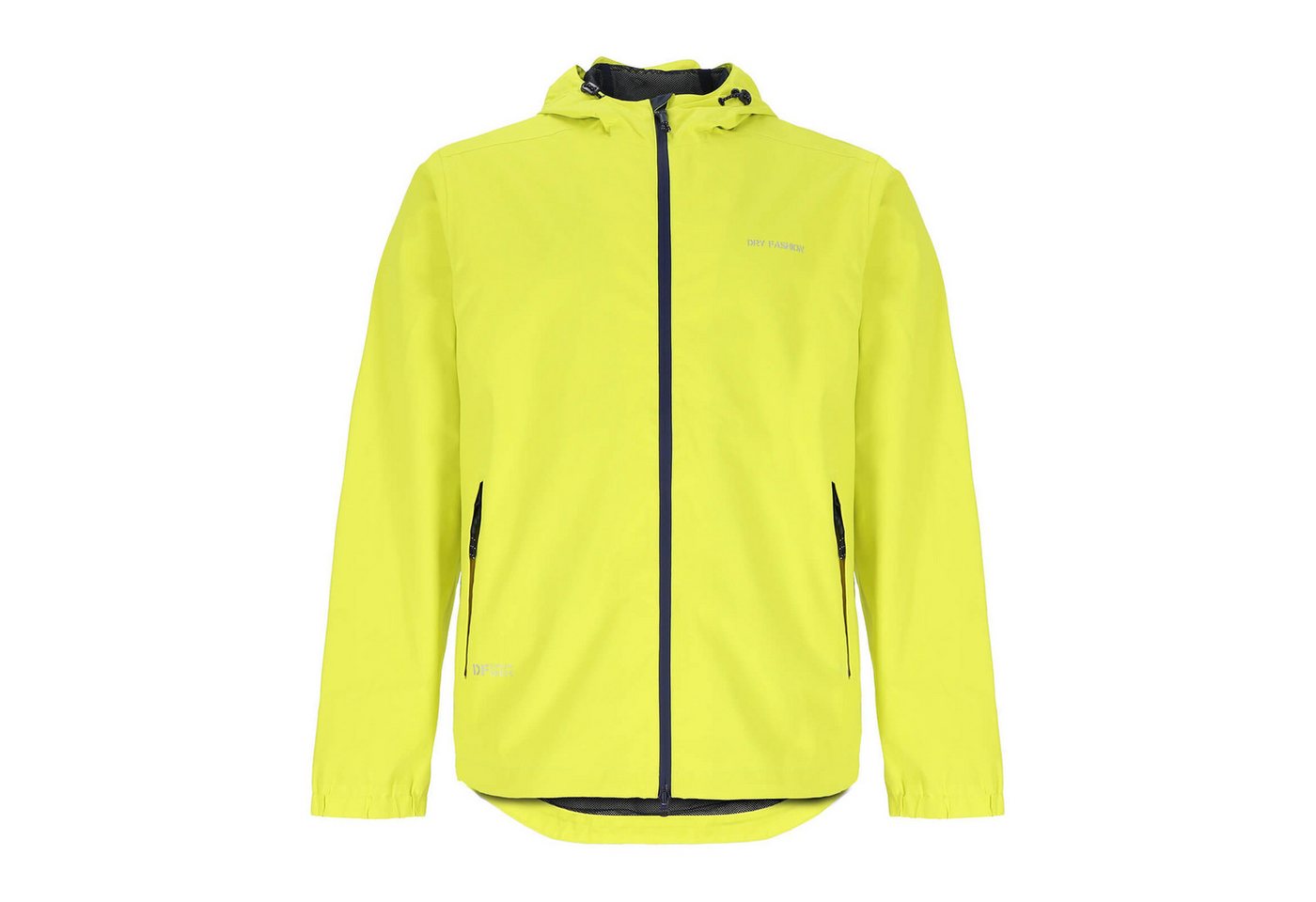 Dry Fashion Fahrradjacke Laboe Herren Funktionsjacke - Regenjacke Outdoor leicht & verstaubar Jacke Wasserdicht, Windicht, Atmungsaktiv, Kapuze mit Vorderschirm Bild 4