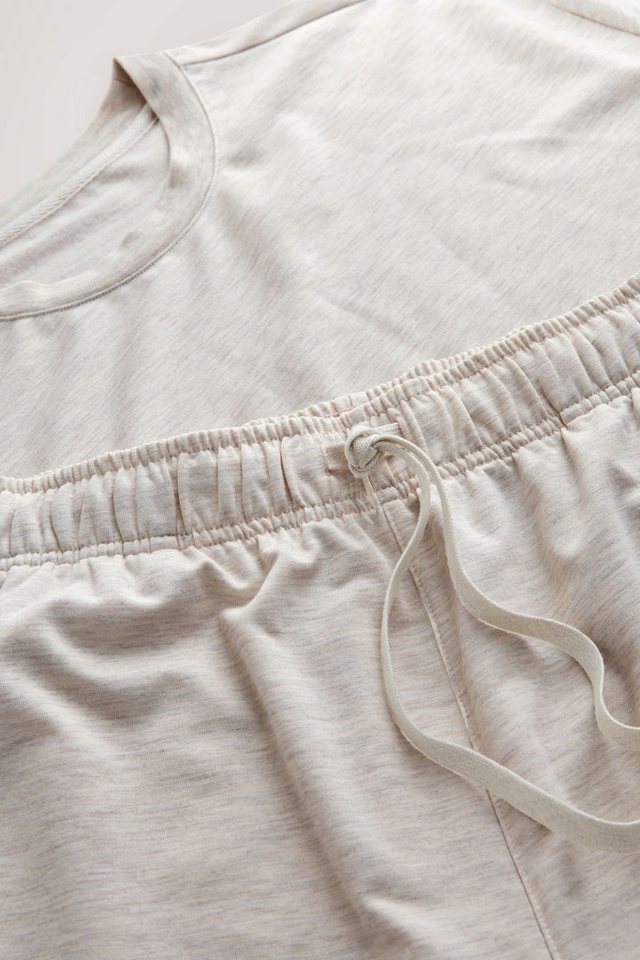 Next Sweatanzug Weiches, leichtes T-Shirt und Jogginghose im Set (2-tlg) Bild 4