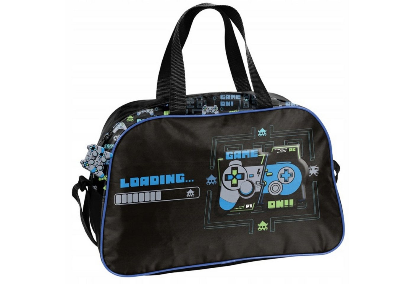 PASO Schulrucksack Paso Schulrucksack Set Pad für Jungen 4-teilig Gaming Rucksack (1-tlg) Bild 3