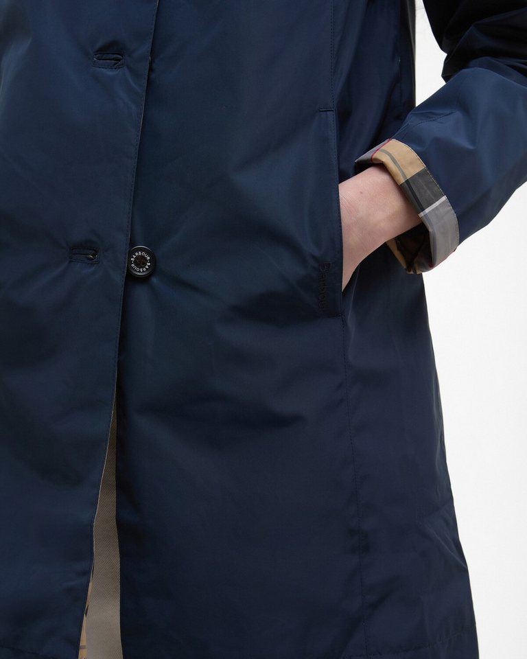 Barbour Funktionsmantel Mantel Babbity Showerproof Wasserabweisend Bild 2