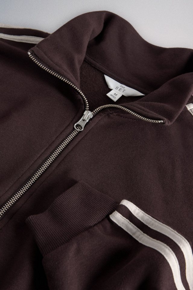 The Set Sweatanzug The Set Sweatshirt und gerade Jogginghose (2-tlg) Bild 3