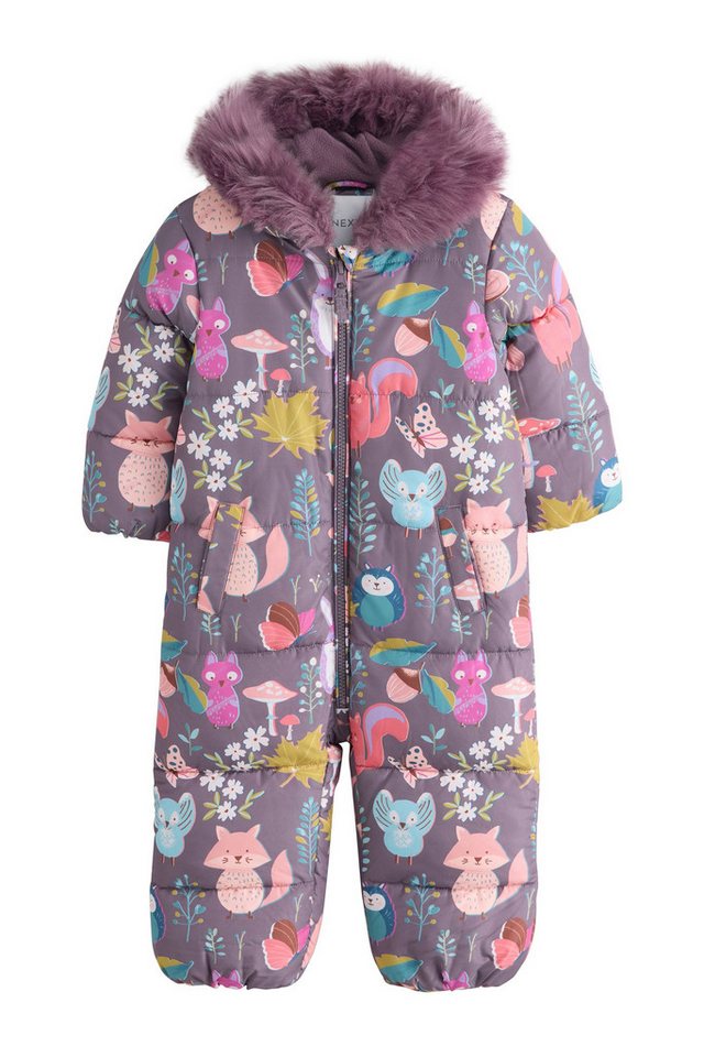 Next Schneeoverall Wasserabweisender Schneeanzug mit Print (1-tlg) Bild 4